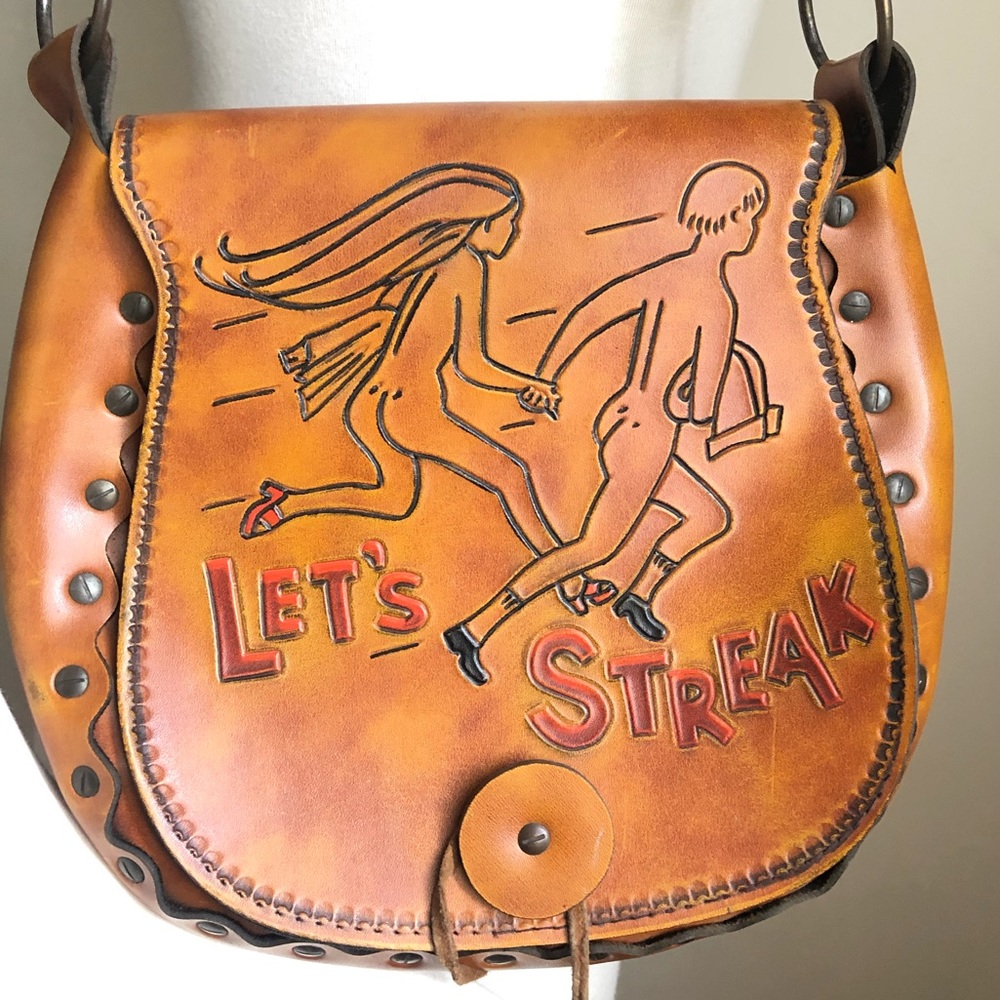 Vintage 70s “Let’s Streak” Shoulder Bag